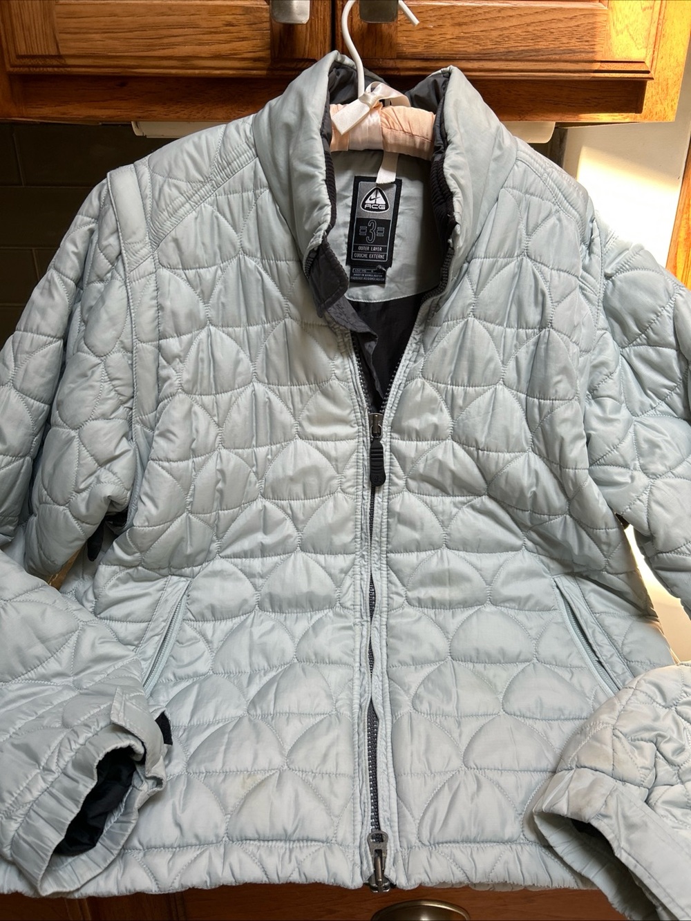 Vintage women’s Nike ACG 3-1 Puffer Jacket - Vest Outdoor life Size L Retro Y2k